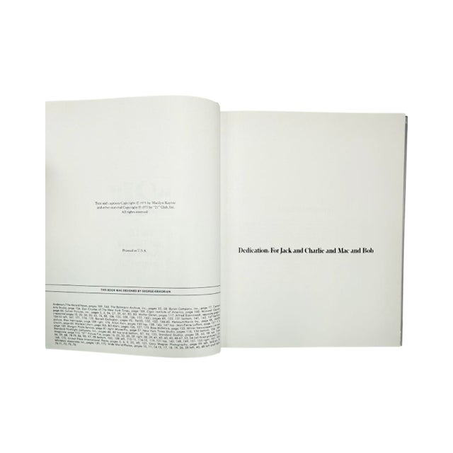 1970s 21 the Life and Times of New York’s Favorite Club by Marilyn Kaytor 1975 For Sale - Image 5 of 12