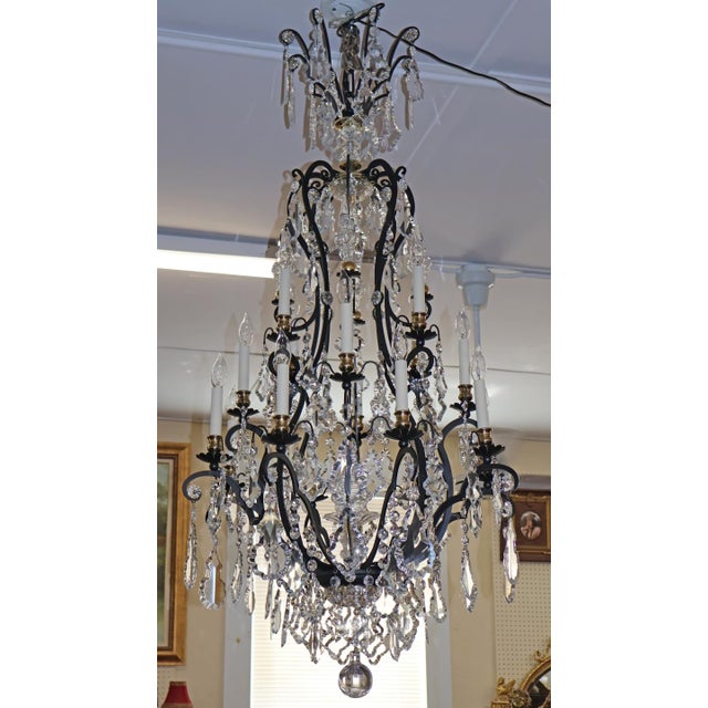 Schonbek Versailles 2782 16 Light Monumental Crystal Chandelier For Sale - Image 13 of 18