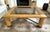 Italian Pencil Reed Coffee Table With Brass, Glass For Sale - Image 9 of 9