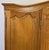 Vintage French Louis XVI Style Carved Oak 4-Door Armoire For Sale - Image 3 of 8