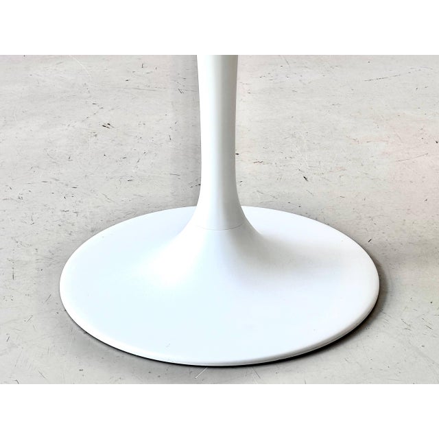 Round Docksta Tulip Table in White from Ikea, 2010s For Sale - Image 13 of 14