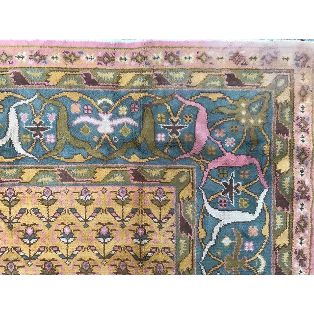 Vintage European Spanish Rug For Sale - Image 11 of 16