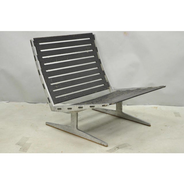 Vintage Paul Leidersdorff Caravelle Mid Century Danish Modern Lounge Chair For Sale - Image 18 of 18