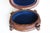 19th Century Large Antique 19th Century Swiss Black Forest Oval Jewelry Box in Walnut, 1880 For Sale - Image 5 of 8