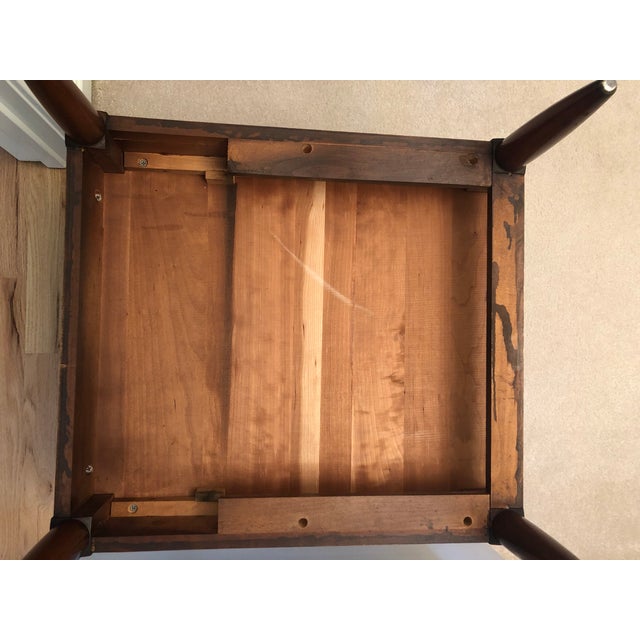 Willett "Transitional Cherry Collection" MidCentury Modern End Table