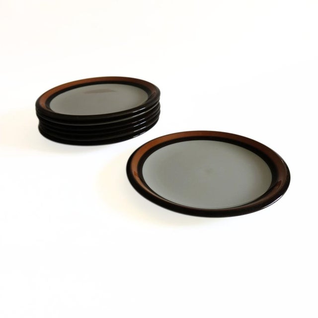 Large Vintage Plates by Marianne Westman, 1970s, Set of 6 For Sale - Image 5 of 6