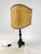Antique Empire Style Bronze Table Lamp with Parchment Paper Shade, 1930s For Sale - Image 10 of 10