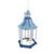 Chinoiserie Vintage Brighton Blue/White Chinoiserie Pagoda Ceiling Lantern Chandelier For Sale - Image 3 of 12