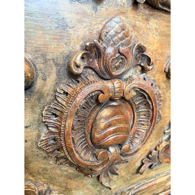 19th Century French Rococo Trumeau Panel For Sale - Image 9 of 12