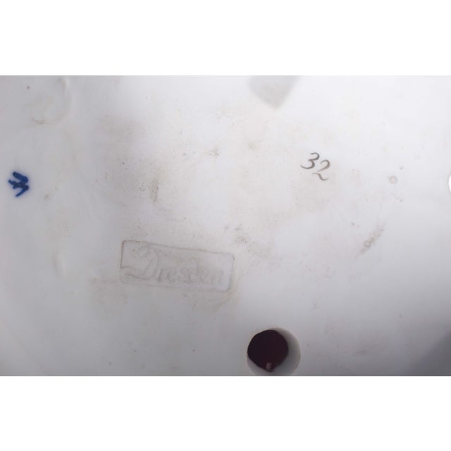 Dresden Porcelain Sculptures, 1910, Set of 2 For Sale - Image 16 of 17