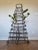 Late 19th Century Monumental French Vineyard Industrial Metal Wine Bottle Drying Rack Tree For Sale - Image 5 of 18