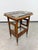 Art Deco Walnut and Brass Tea Trolley with Serving Tray, 1920s For Sale - Image 3 of 12