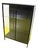 Rudsta Display Cabinet in Anthracite Metal and Glass from Ikea For Sale