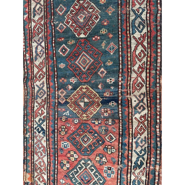 Antique Kazak Rug, 1890s For Sale - Image 13 of 18