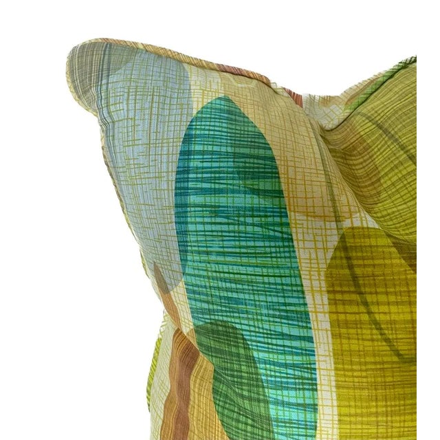 Vintage Mid-Century Modern Style Atomic Pillow For Sale - Image 4 of 4