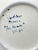 Blue Vintage Verdiani Firenze Italian Majolica Bird Plate, Decoro Arcaico For Sale - Image 8 of 10