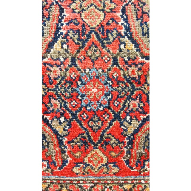 Textile Antique Persian Malayer Gallery Carpet For Sale - Image 7 of 9