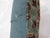 19th Century Zabihi Collection Light Gray Blue Red Worn Caucasian Rug Square Rug Pillow For Sale - Image 5 of 5