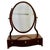 Georgian Mahogany Vanity Mirror, 1800s For Sale - Image 9 of 9