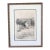 Early 20th Century Signed Hand-Colored Etching of Arc De Triomphe, Paris, Framed For Sale