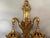 French 1980 Louis XVI Gold Bronze Amber Crystal Wall Lamp Sconce - 1 Pc For Sale - Image 3 of 18