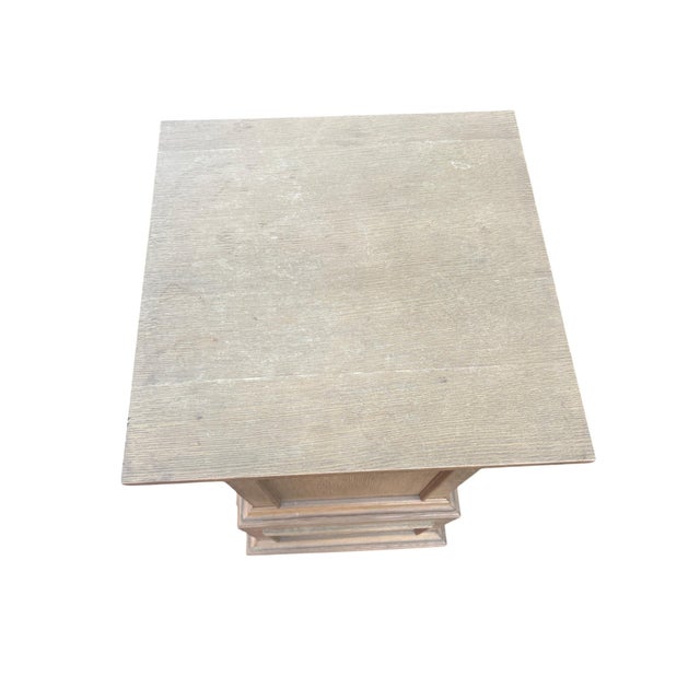 Restoration Hardware Large Pedestal Restoration Hardware For Sale - Image 4 of 18
