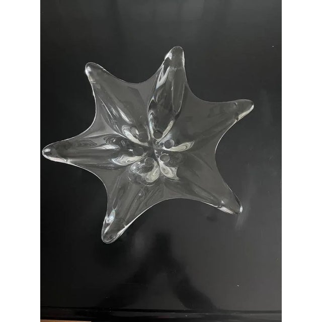 1970s Crystal Star Bowl from Vannes, 1970s For Sale - Image 5 of 8