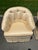 Pair of Ethan Allen Club Chairs With Matching Ottomans For Sale - Image 9 of 13