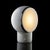 White Zeus Table Lamp in White with Swiveling Lampshade by Cini Boeri for Gavina, Italy, 1970s For Sale - Image 8 of 18