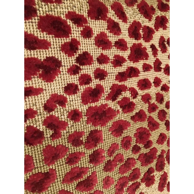 Schumacher Leopard Print Fabric For Sale