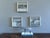 TIDAL FORMS: A STUDY IN MOTION Size: 8.3 x 8.7 inches each (including frame) Set of 3 Oil on canvas A small yet...