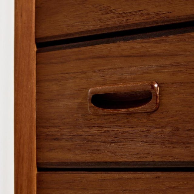 Teak Dresser with 7 Drawers, 1960s For Sale - Image 12 of 17