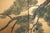 1960s Shōwa Era Japanese Byobu Screen, "Pine Tree Branch" For Sale - Image 10 of 17