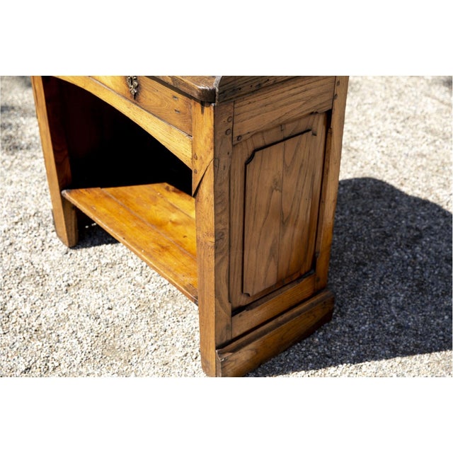 Antique French Fruitwood Washstand For Sale - Image 4 of 11