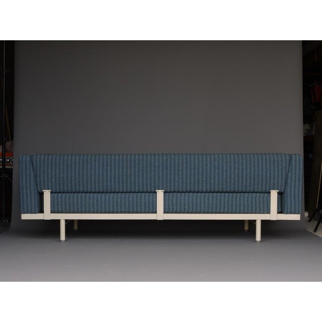 Mid-Century Dutch Steel and Wool Sofa, 1960s For Sale - Image 18 of 18