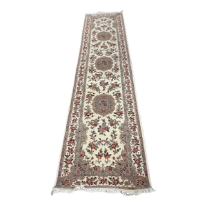 1990s Handwoven Persian Style Runner Rug 2'3" X 10'0"