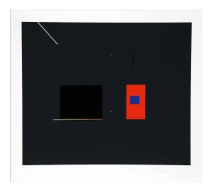 1970s Geometric Abstract IV by Robert Einbeck