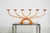 Metal Vintage Orange Metal Candleholder, 1970s For Sale - Image 7 of 11