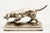 1900 Silver Plate Sculpture Model of a Pointer Dog For Sale - Image 6 of 10