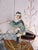 American Folk Art Painted Metal Horse & Sulky Weathervane For Sale In Los Angeles - Image 6 of 13
