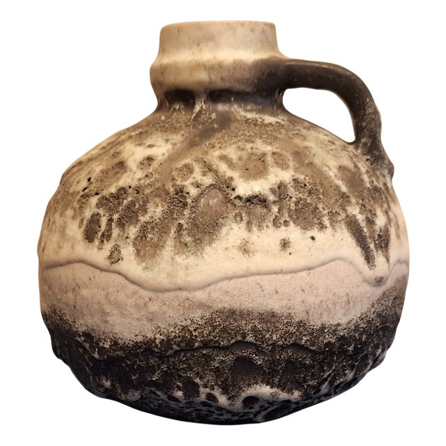 Vintage German Ceramic Vase, 1970s For Sale