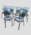 Francois Carre Francois Carre Fan Back Garden Chairs - A Pair For Sale - Image 4 of 8
