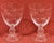 Vintage Crystal Fluted Wine Goblets - Set of 9 For Sale - Image 9 of 18