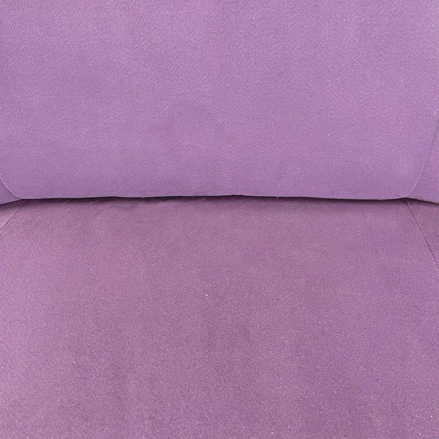 Modern Italian Velvet Model Utrecht Sofa attributed to Gerrit Thomas Rietveld for Cassina, 1990s For Sale - Image 6 of 14