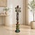 2020s Marc Zimmerman "Live and Let Live" Glazed Ceramic Totem, 62 Inches Tall, Green and Red Glaze, Mixed Organic Forms, Contemporary Art West Coast For Sale - Image 5 of 7