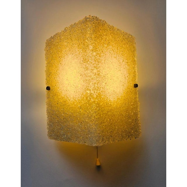 Mid-Century Acrylic Glass Wall Lamp from Pokrok, 1960s For Sale - Image 6 of 15
