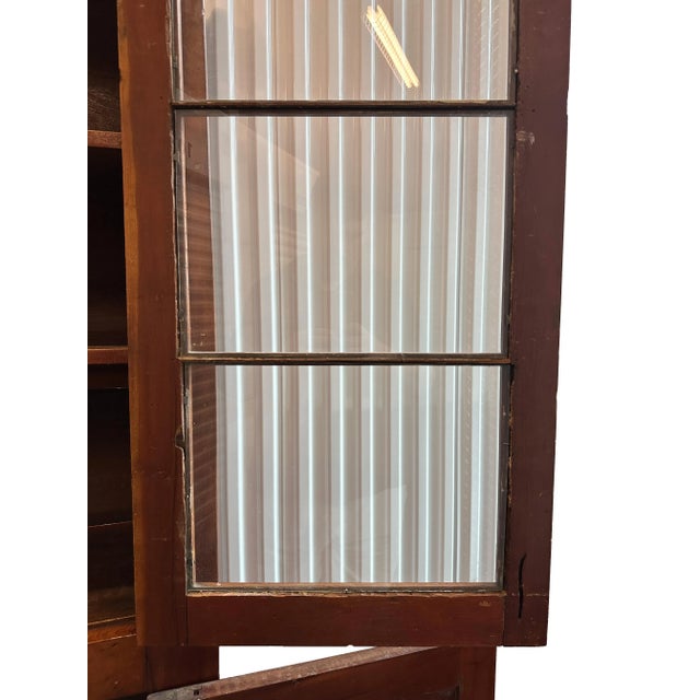 19th C. American Primitive Kentucky Jackson Press Cabinet For Sale In Charleston - Image 6 of 12
