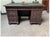 Brown Antique Office Desk, 1880 For Sale - Image 8 of 11