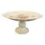 Wagner & Apel Porcelain Ceramic Pedestal Cake Stand Marked For Sale
