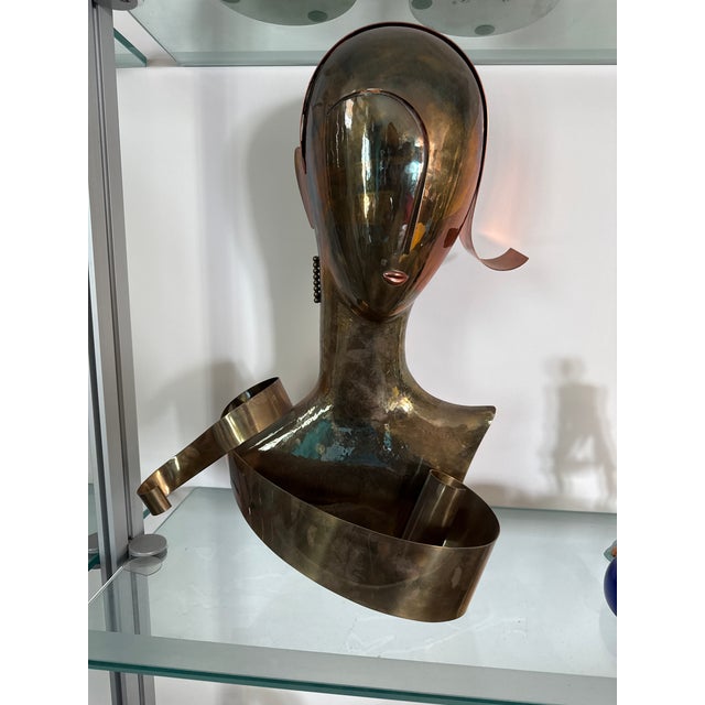 Fantastic original Karl Schmidt Austrian Art Deco Sculpture of a woman after Hagenauer. This beautiful large scale...